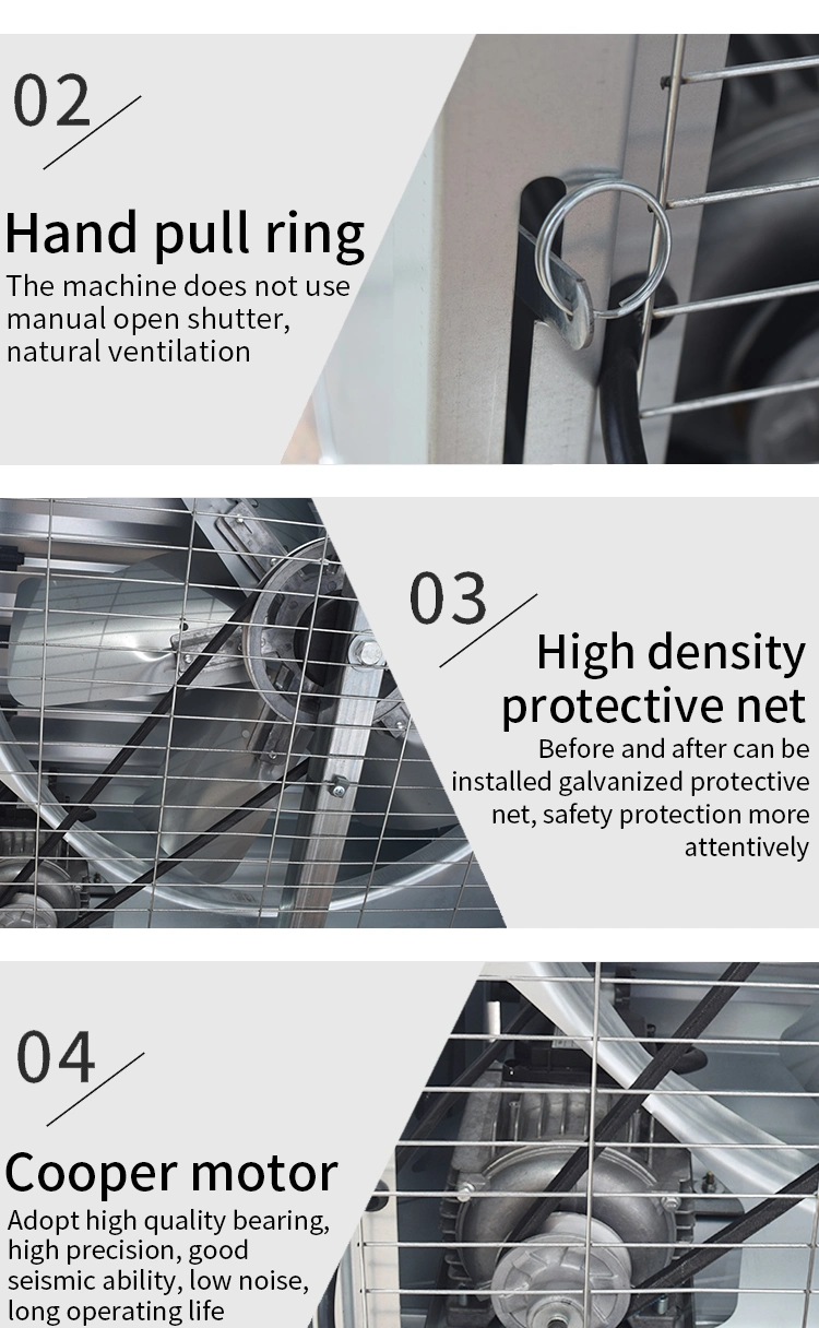 Strong Wind Weighted Fuselage Strong Wind Low Noise and Quiet Negative Pressure Fan